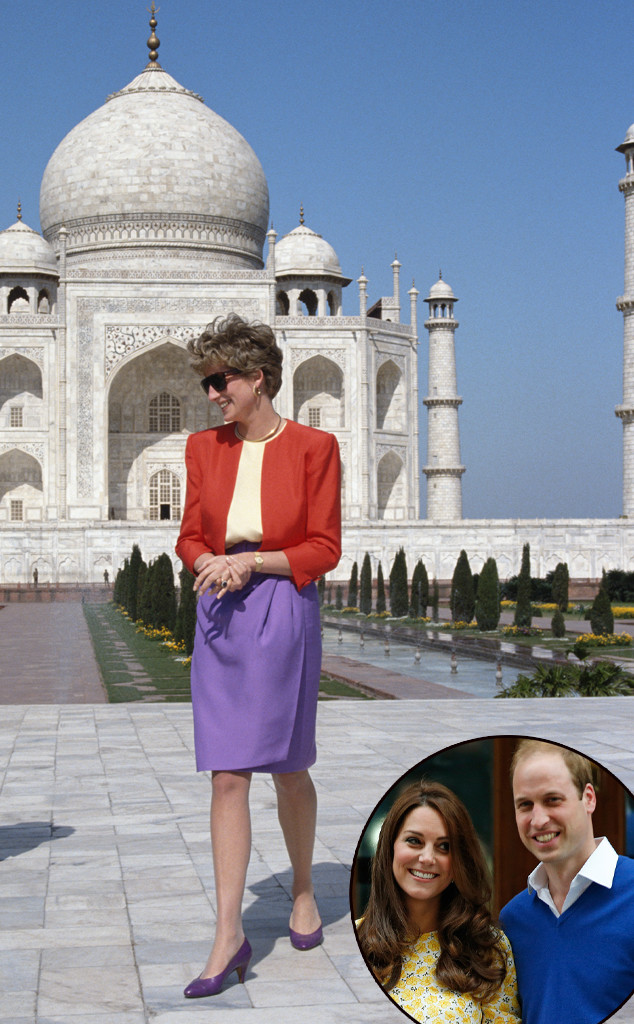 Kate Will To Make Taj Mahal Visit 24 Years After Princess Diana E Online Ca